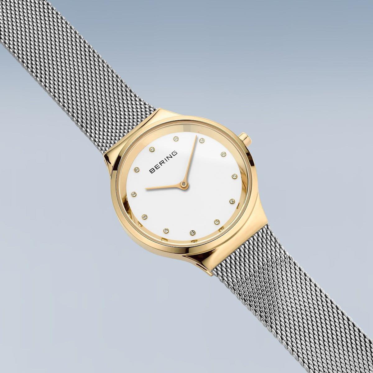 Дамски сет часовник и гривна Bering Classic 12131-010-190-GWP1