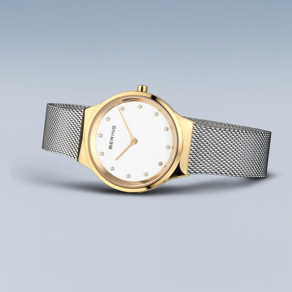 Дамски сет часовник и гривна Bering Classic 12131-010-190-GWP1