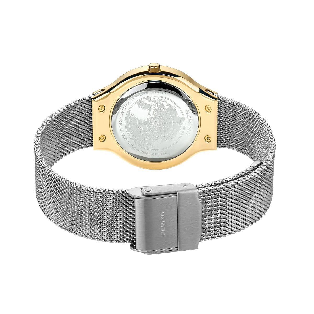 Дамски сет часовник и гривна Bering Classic 12131-010-190-GWP1