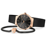 Дамски сет часовник и гривна Bering Classic 12131-169-GWP