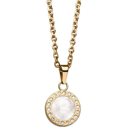 Дамски сет часовник и колие Bering Classic 12924-001G 3