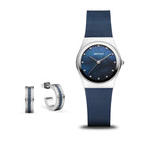 Дамски сет часовник и обеци Bering Classic 12927-307G
