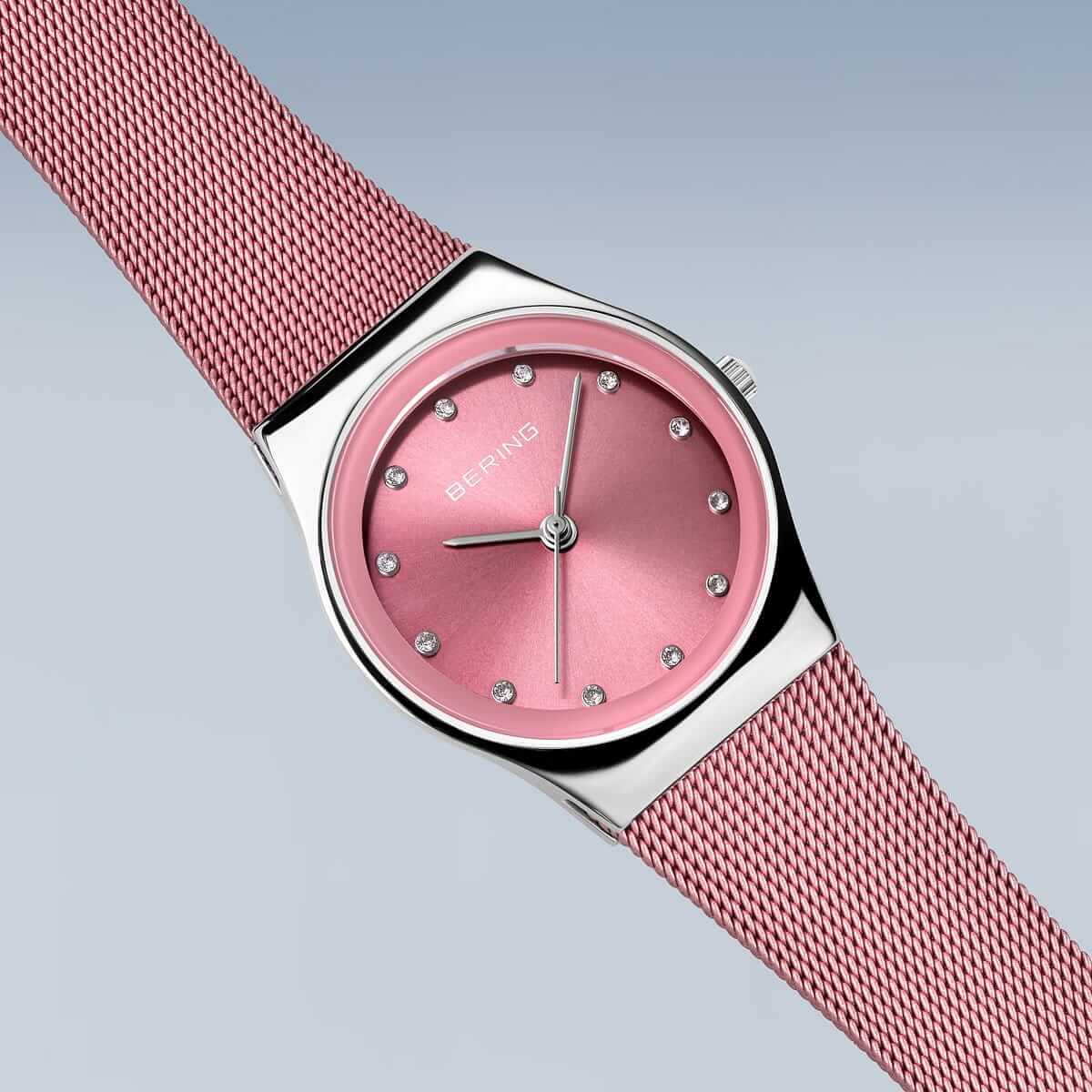 Дамски часовник Bering Polished Silver 12927-989