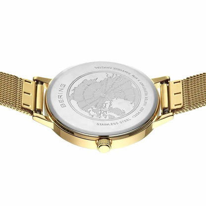 Дамски часовник Bering Classic Polished Gold 13434-332