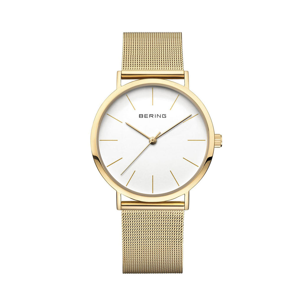 Дамски часовник Bering Classic Gold 13436-334