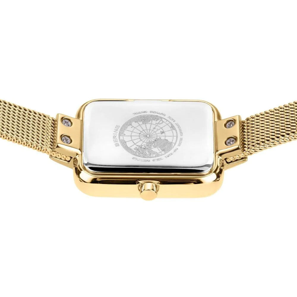 Дамски сет часовник и гривна Bering Classic 14520-334-GWP