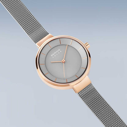 Дамски часовник Bering Solar Polished 14631-369