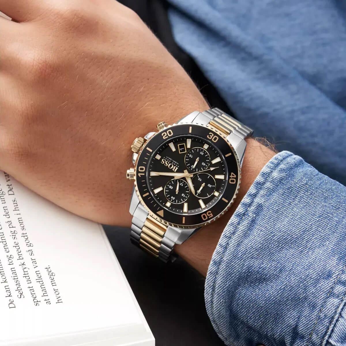 Мъжки часовник BOSS Admiral Chronograph HB1513908