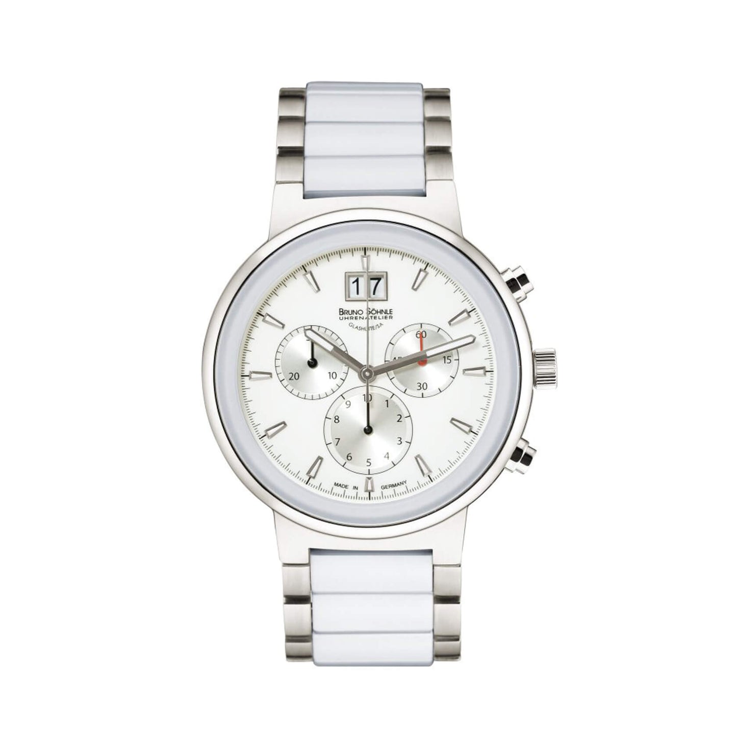 Часовник Bruno Söhnle Algebra Chronograph Keramik 17-93133-942
