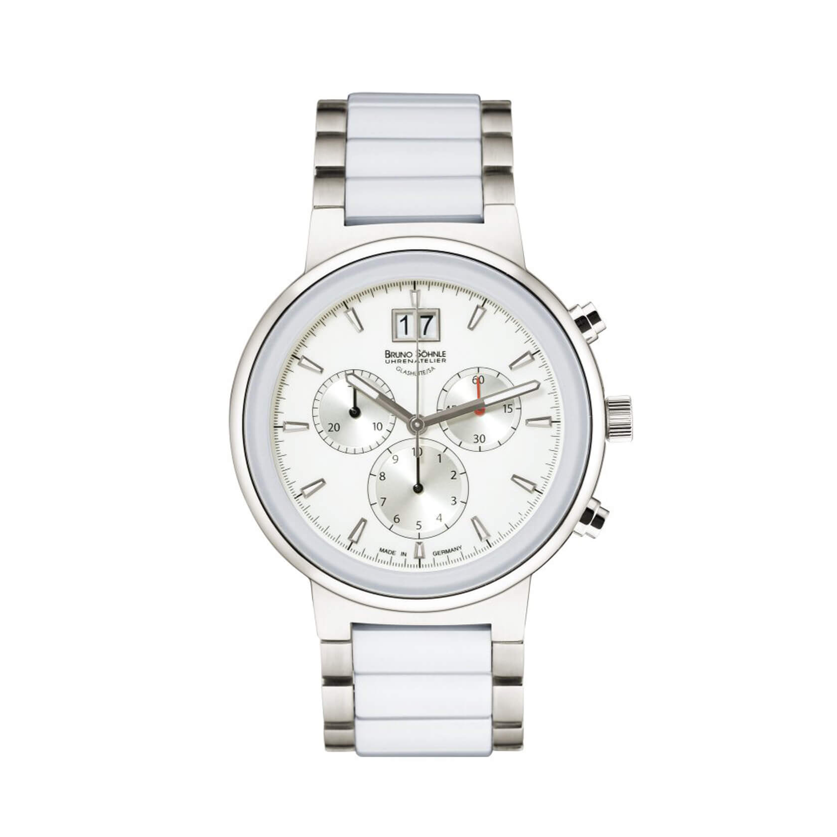 Часовник Bruno Söhnle Algebra Chronograph Keramik 17-93133-942