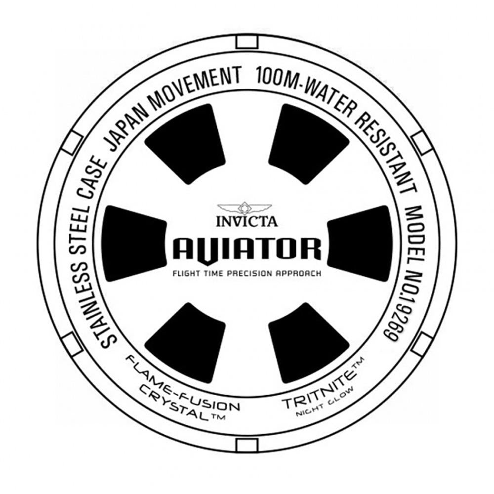 Мъжки часовник Invicta Aviator Blue Energy 19269