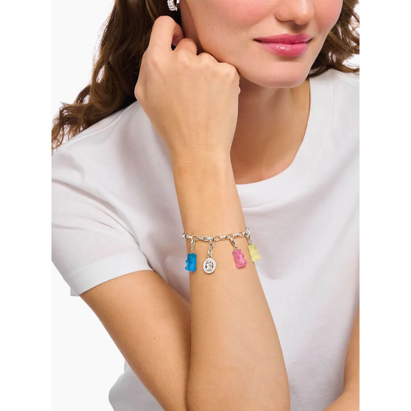 Розов чарм HARIBO мечок от Thomas Sabo Limited 2193-017-9