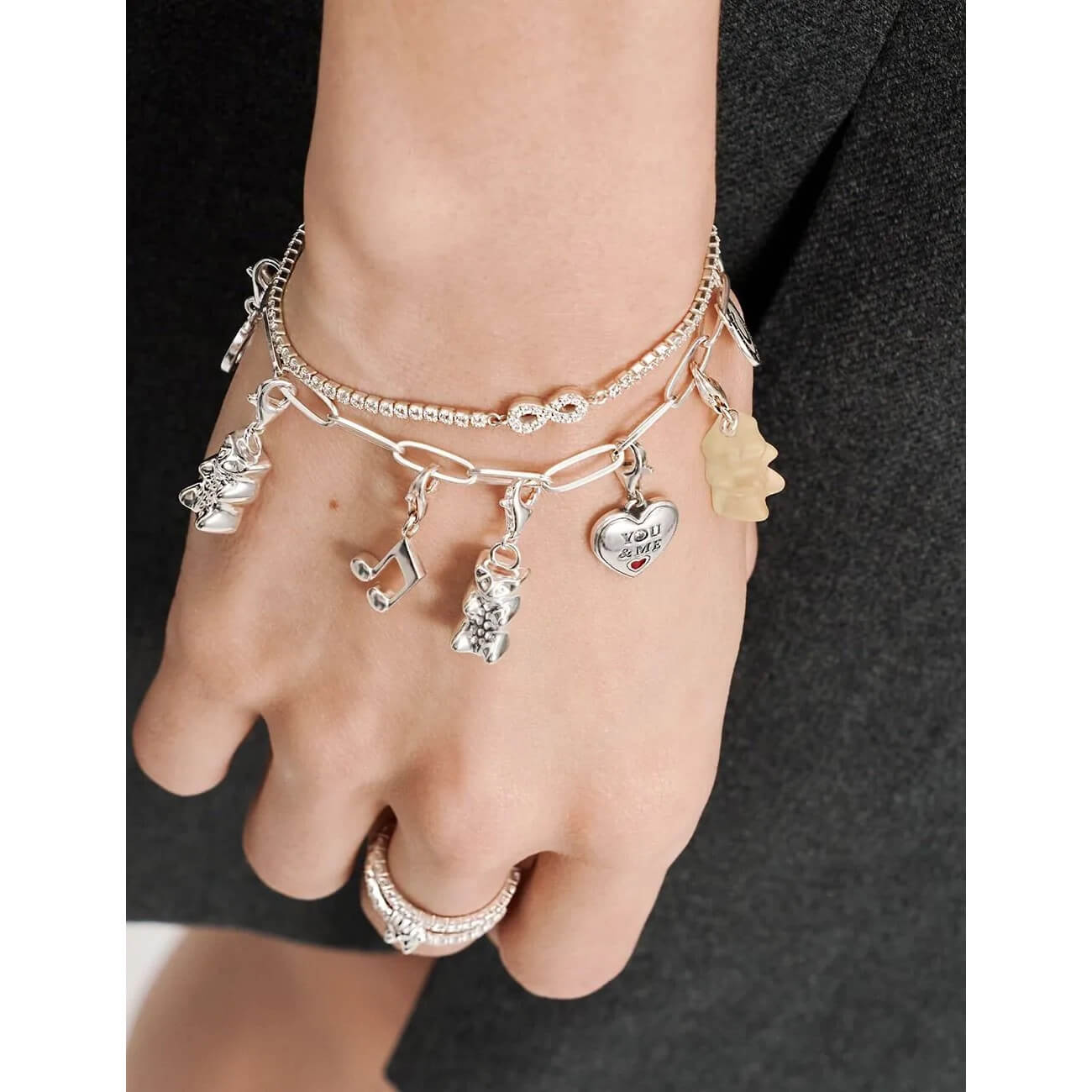 Сребърен чарм HARIBO мечок от Thomas Sabo Limited 2221-001-21