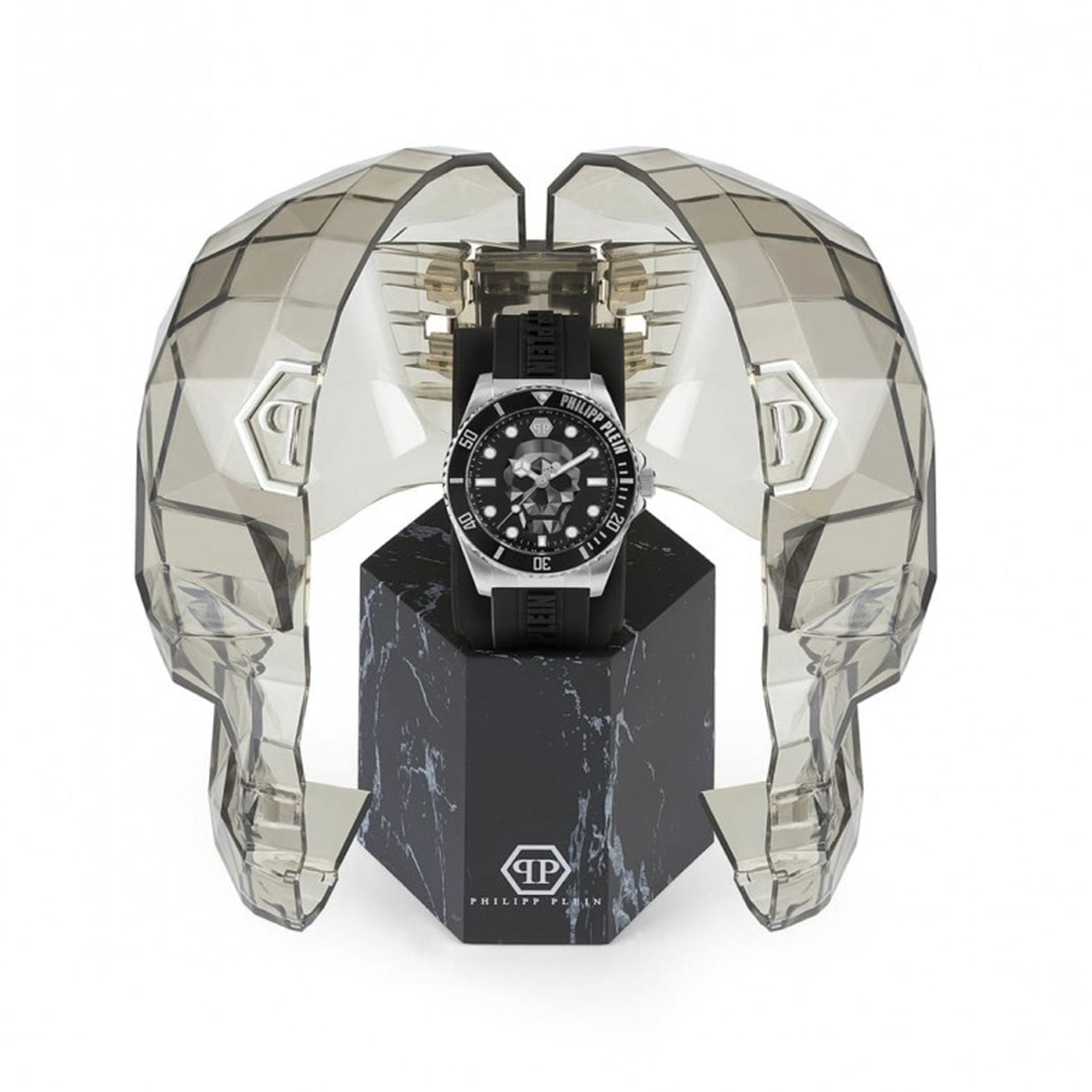 Мъжки часовник Philipp Plein THE $KULL DIVER PWOAA0122