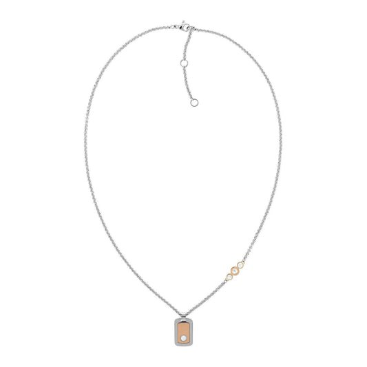 Колие Tommy Hilfiger розово злато и цирконий 2780577