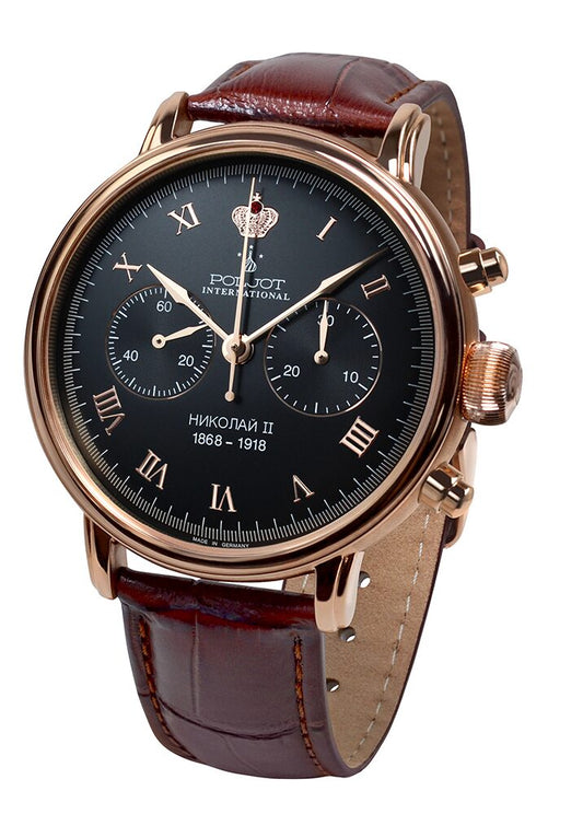 Мъжки часовник Poljot International Nicolai II Chronograph 2901.1941613N