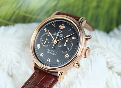 Мъжки часовник Poljot International Nicolai II Chronograph 2901.1941613N