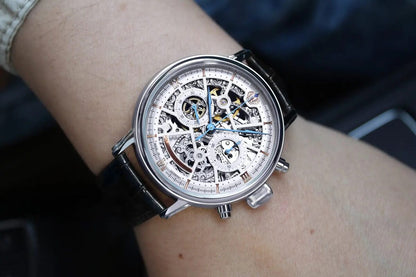 Мъжки часовник Poljot International Chronograph Nicolai II Skeleton Limited Edition 2901.194S011