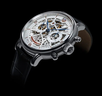 Мъжки часовник Poljot International Chronograph Nicolai II Skeleton Limited Edition 2901.194S011