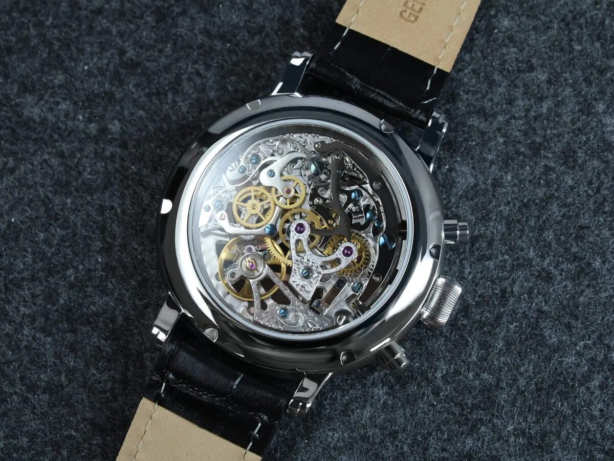 Мъжки часовник Poljot International Chronograph Nicolai II Skeleton Limited Edition 2901.194S011