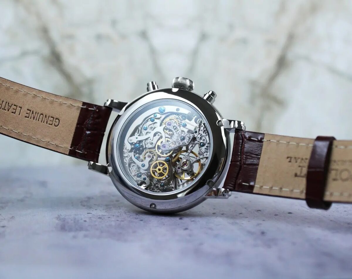 Мъжки часовник Poljot International Chronograph Nicolai II Skeleton Limited Edition 2901.194S012