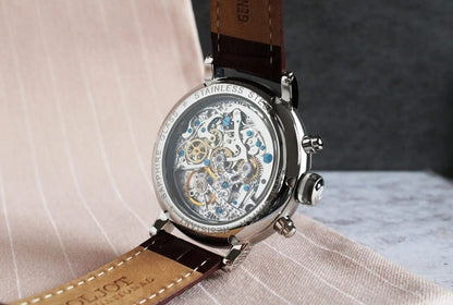 Мъжки часовник Poljot International Chronograph Nicolai II Skeleton Limited Edition 2901.194S013