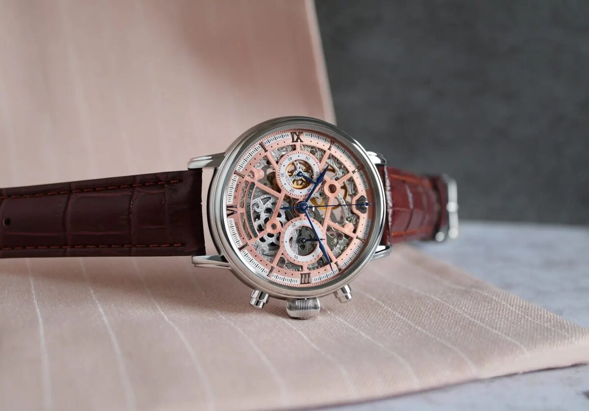 Мъжки часовник Poljot International Chronograph Nicolai II Skeleton Limited Edition 2901.194S013