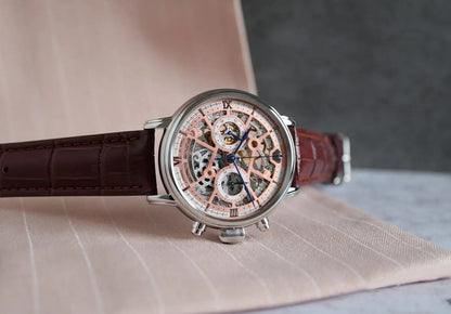 Мъжки часовник Poljot International Chronograph Nicolai II Skeleton Limited Edition 2901.194S013