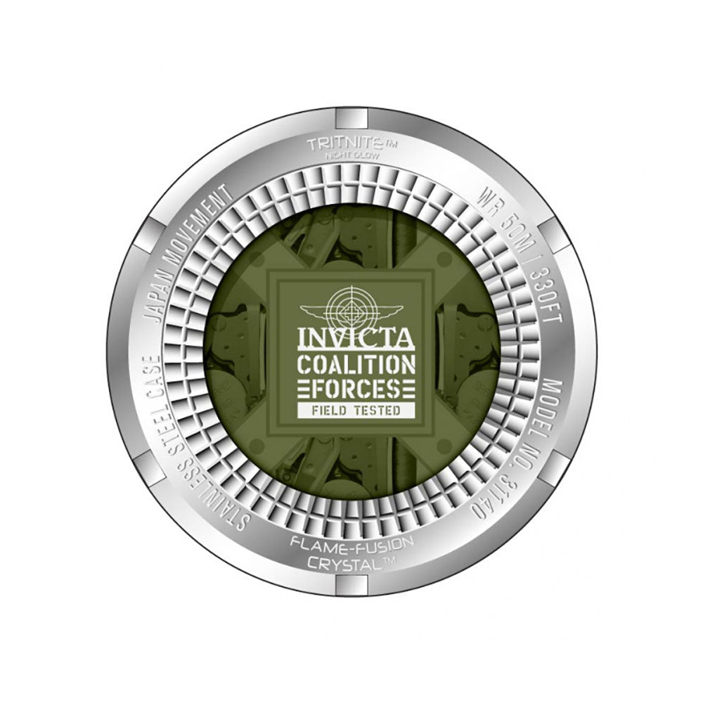 Мъжки часовник Invicta Coalition Forces Field 4 Time Zones Chronograph