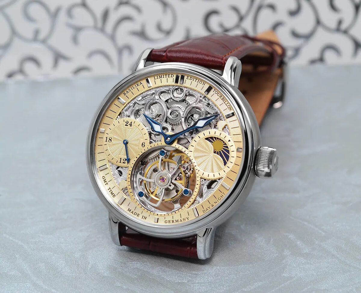 Мъжки часовник Poljot International Tourbillon Skeleton Gmt Limited Edition 3360.T05