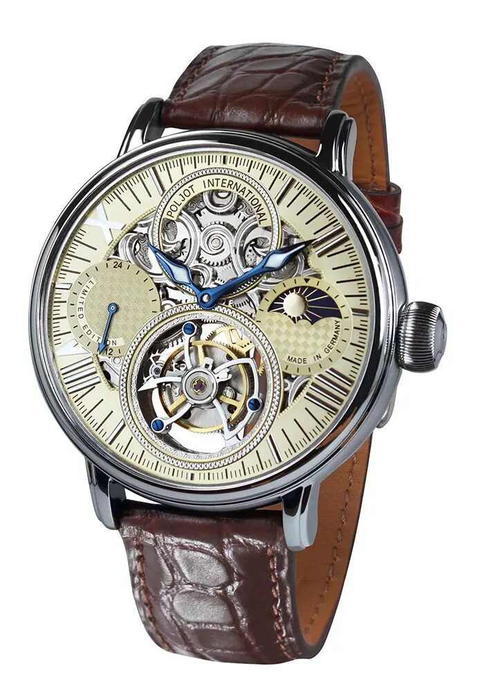 Мъжки часовник Poljot International Tourbillon Skeleton Osem Limited Edition 3360.T88-C