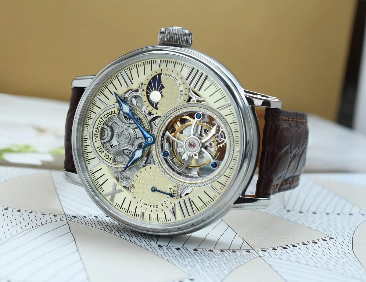 Мъжки часовник Poljot International Tourbillon Skeleton Osem Limited Edition 3360.T88-C