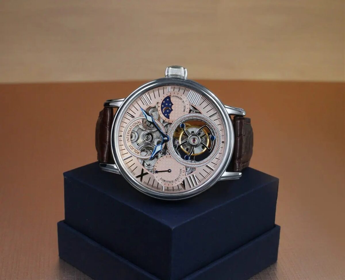 Мъжки часовник Poljot International Tourbillon Skeleton Osem 100ps Limited Edition 3360.T88R