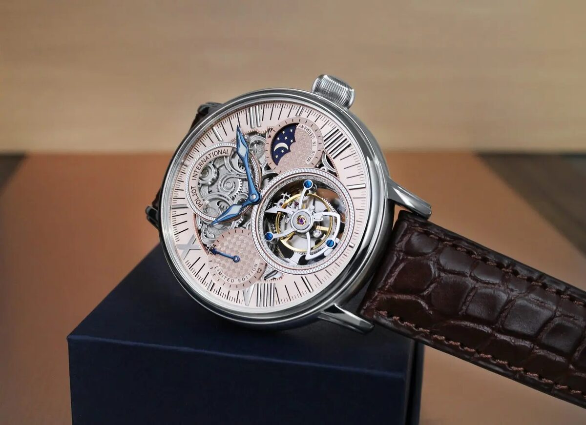 Мъжки часовник Poljot International Tourbillon Skeleton Osem 100ps Limited Edition 3360.T88R