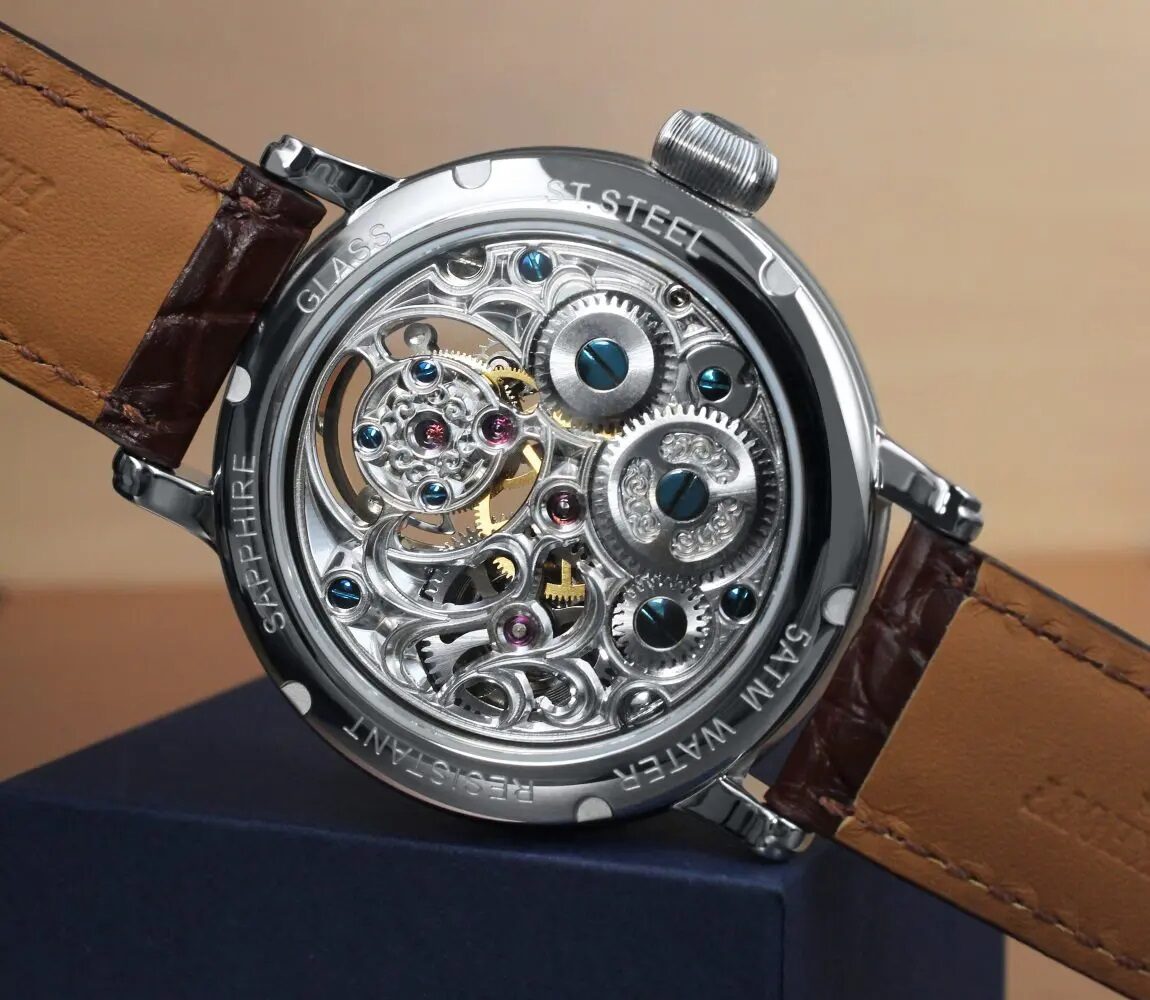 Мъжки часовник Poljot International Tourbillon Skeleton Osem 100ps Limited Edition 3360.T88R