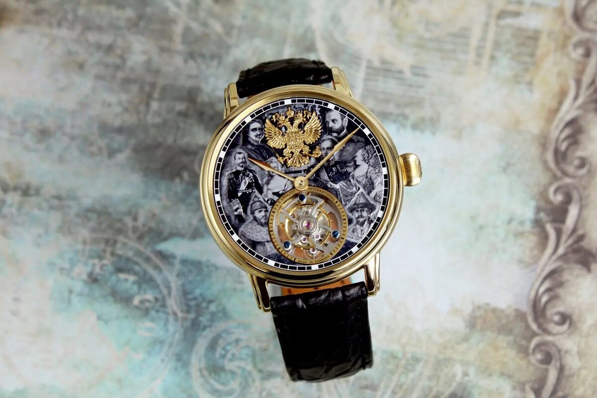 Мъжки часовник Poljot International Tourbillon Dynasty Limited Edition 3400.T-DYN-2