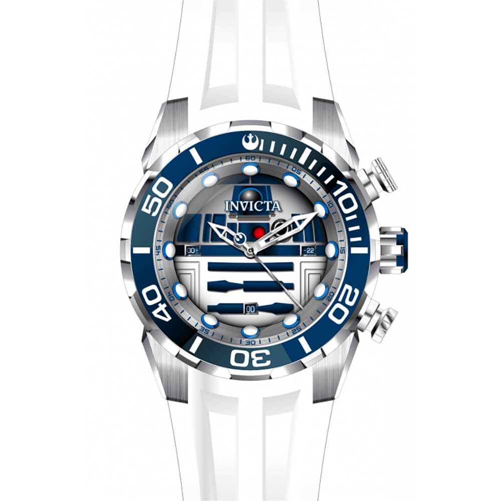 Мъжки часовник Invicta Star Wars R2-D2 Limited 35084