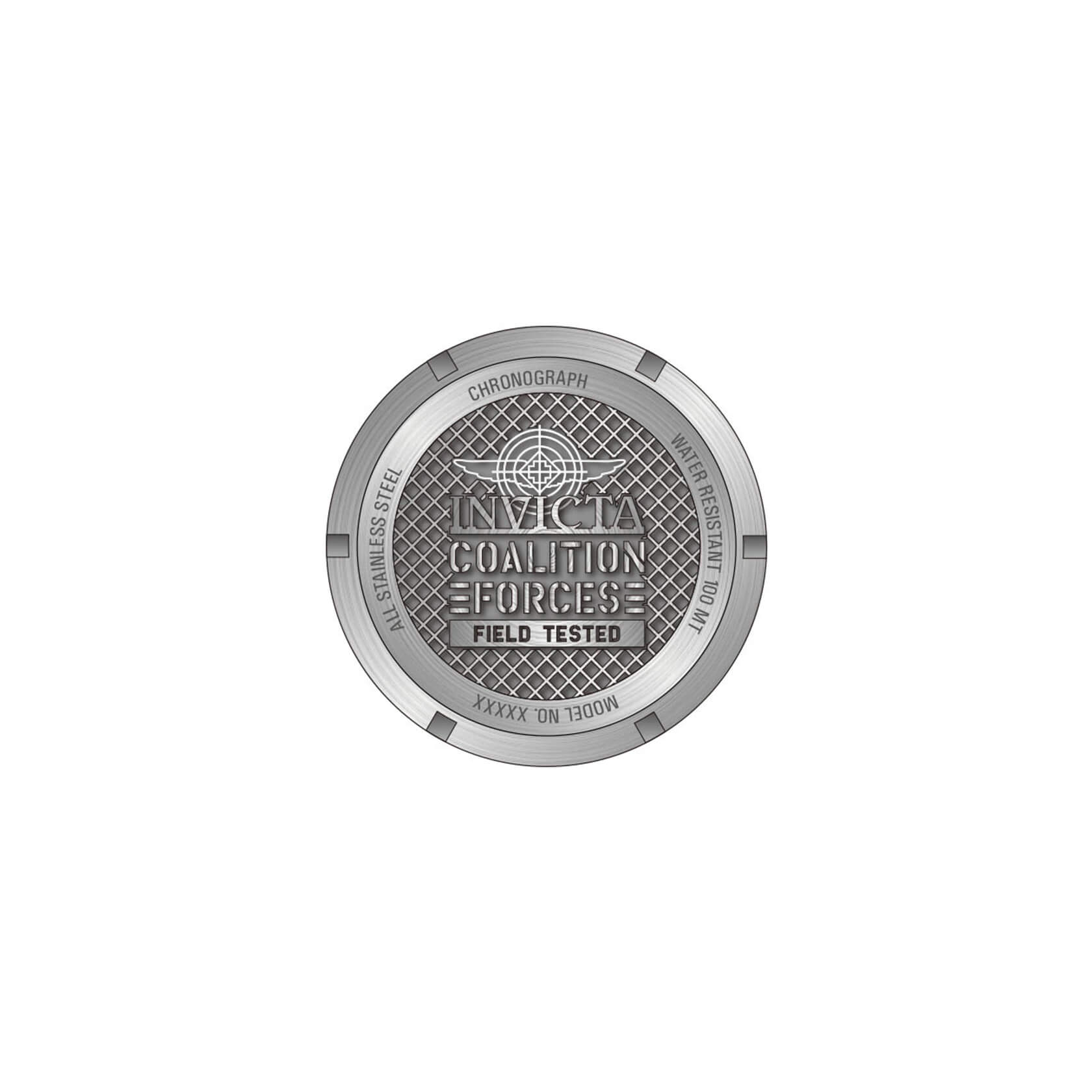 Мъжки часовник Invicta Coalition Forces Titanium Black 38339