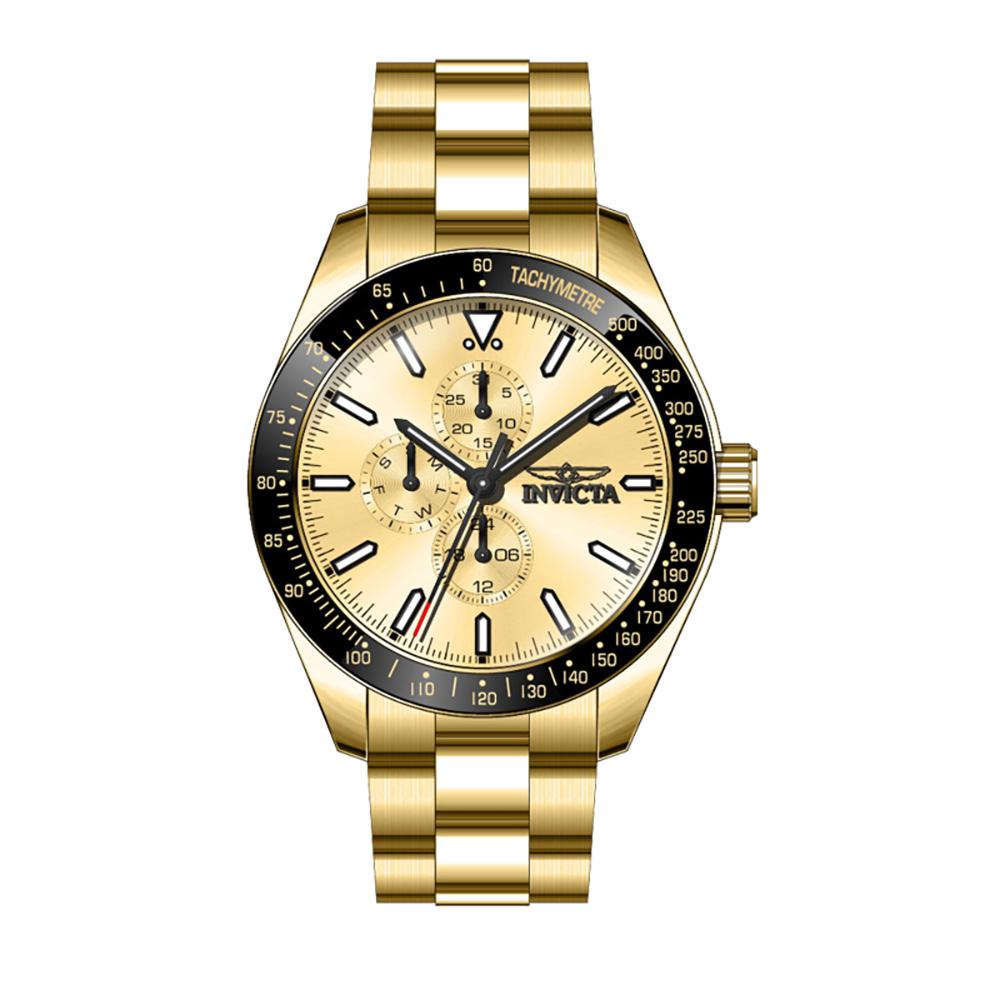 Мъжки часовник Invicta Aviator Gold Classic 38970