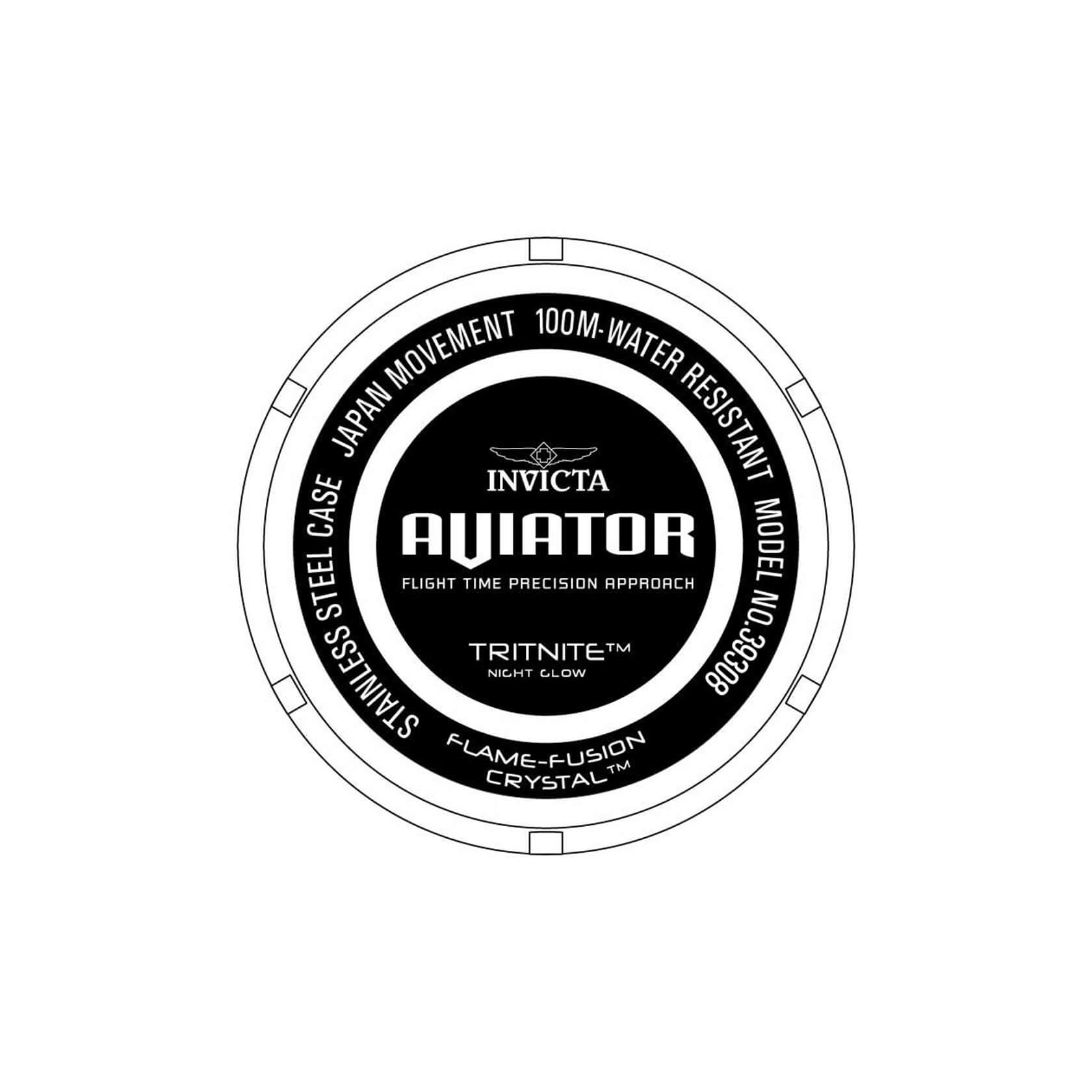 Мъжки часовник Invicta Aviator 39308