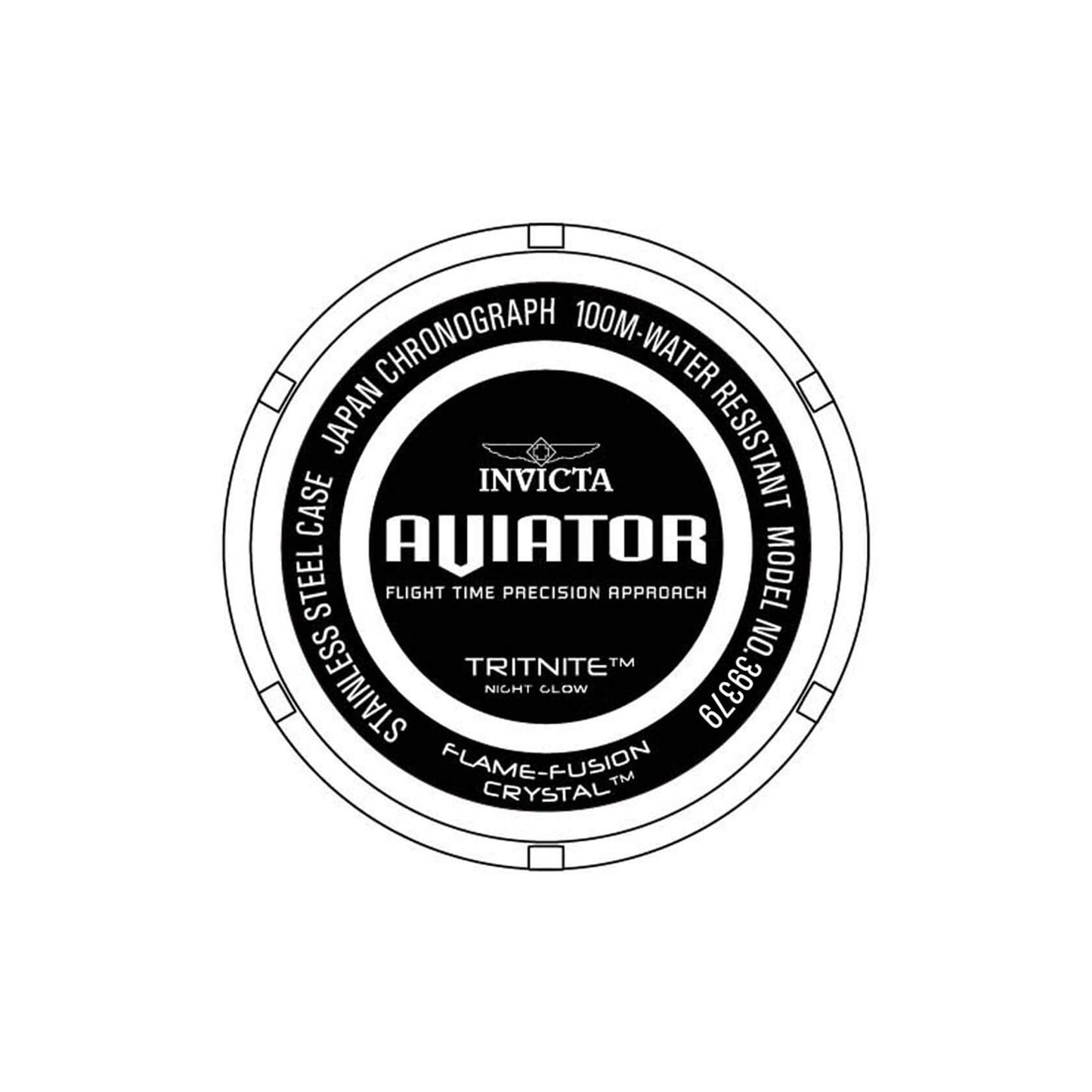 Мъжки часовник Invicta Aviator 39379