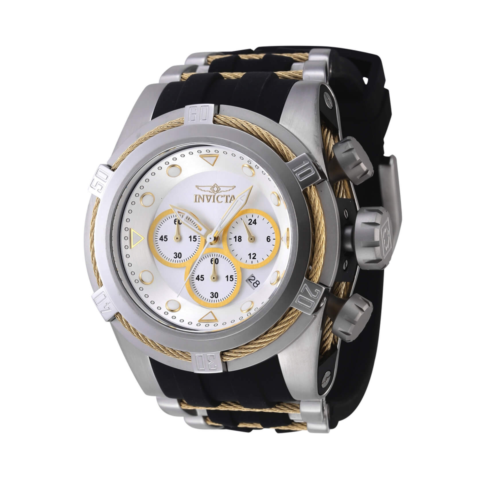 Мъжки часовник Invicta Bolt Zeus Gold Steel 46467