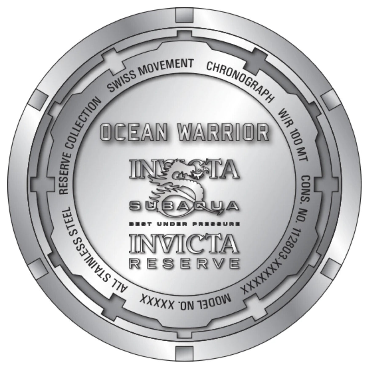 Мъжки часовник Invicta Reserve Ocean Warrior 47852 3