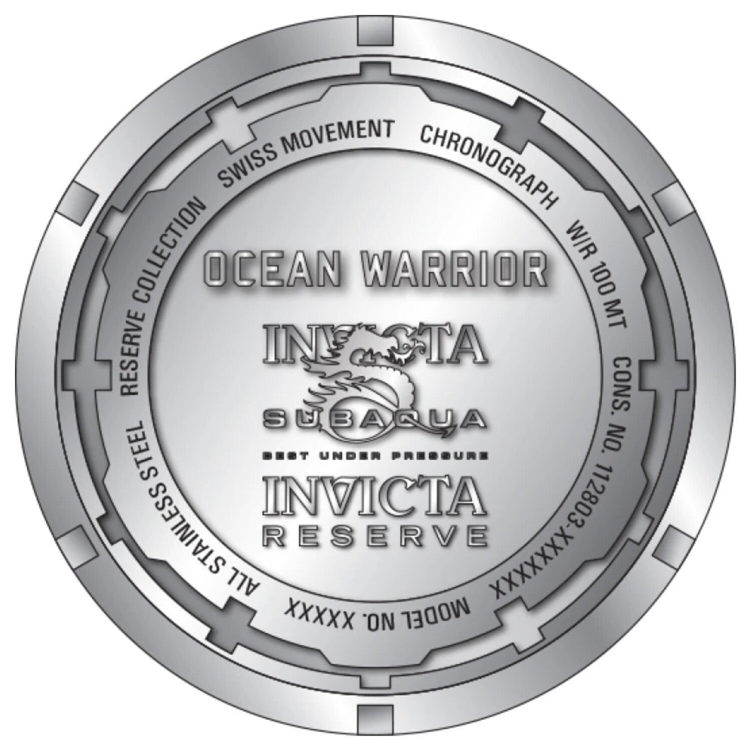 Мъжки часовник Invicta Reserve Ocean Warrior 47852 3