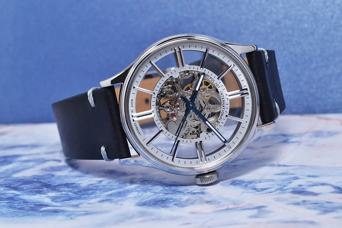 Дамски часовник Poljot International Vintage Skeleton 6114.1220101