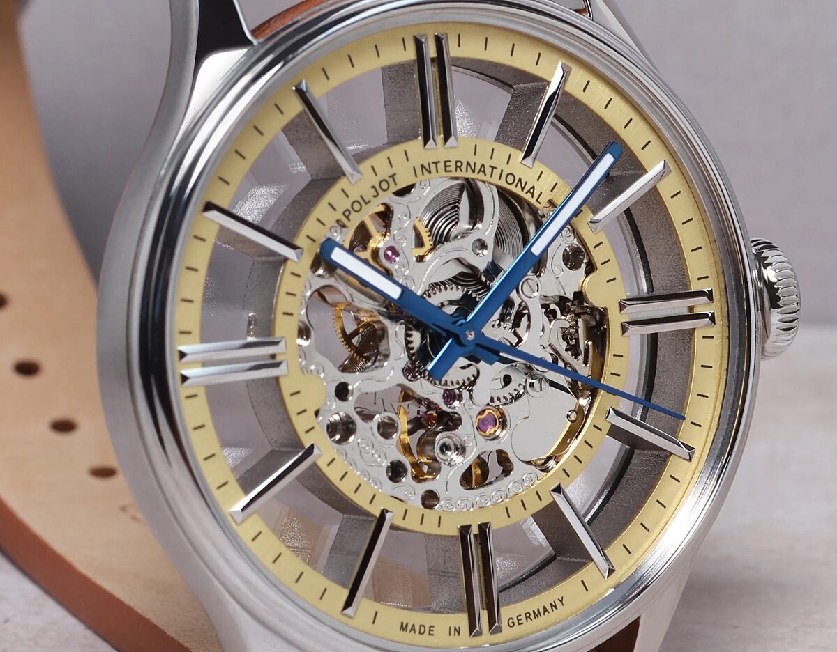 Дамски часовник Poljot International Vintage Skeleton 6114.1220102