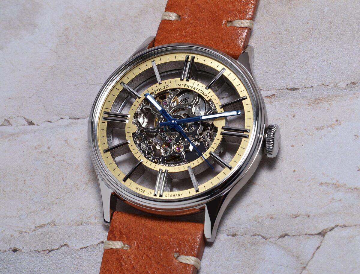 Дамски часовник Poljot International Vintage Skeleton 6114.1220102