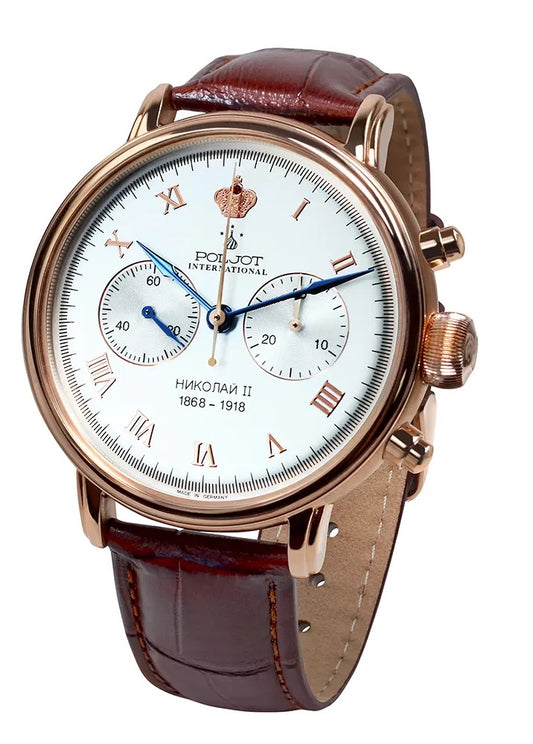 Часовник Poljot International Nikolai Ii Chronograph 2901.1941612N - Лимитиран Мъжки Модел