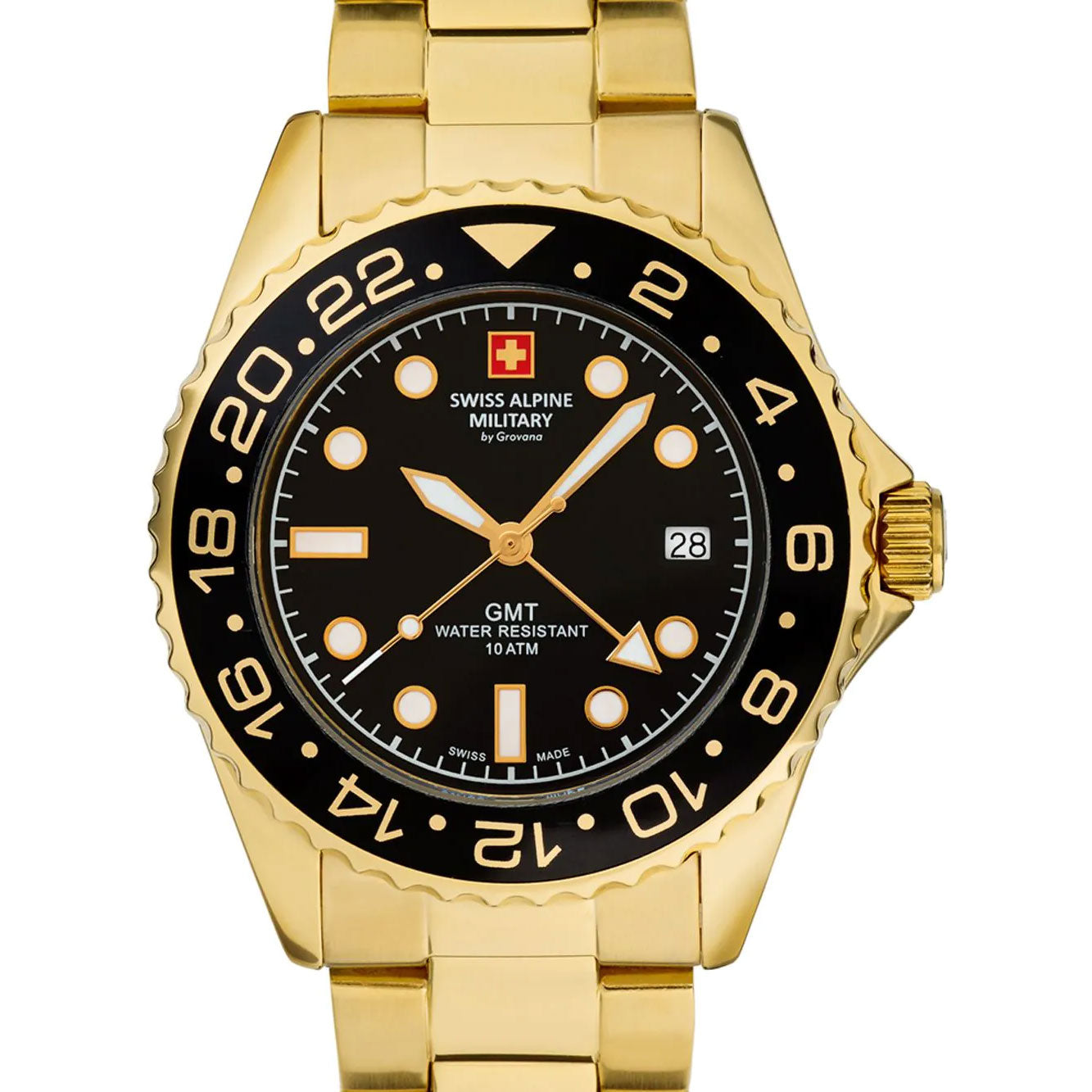 Мъжки часовник Swiss Alpine Military Sport GMT 7052.1117