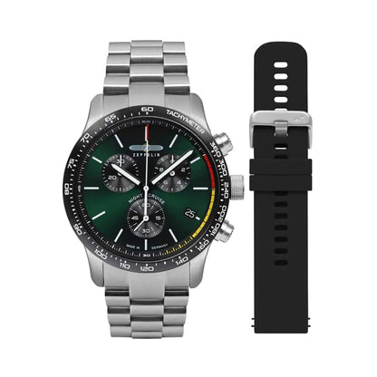 Мъжки часовник Zeppelin Night Cruise Сет Chronograph 7288M-4